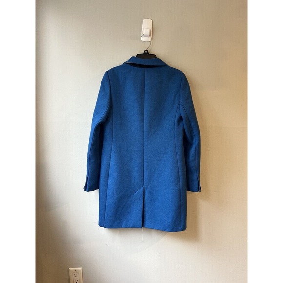 Hobbs Corina coat azure blue size 2 Wool Blend NWT - Picture 7 of 16